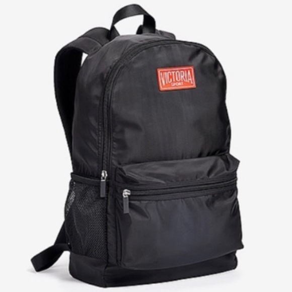 Handbags - Victoria Sport Backpack Black and Red